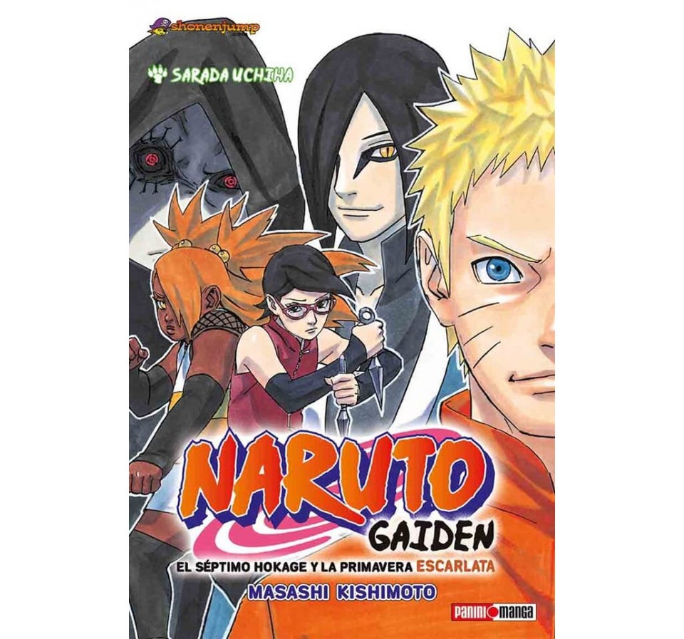 Naruto The Seventh Hokage And The Scarlet Spring Manga NARUTO GAIDEN N.1