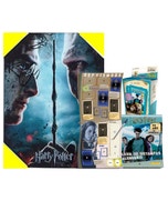 Colección Harry Potter 2023. Ecoblister 10 sobres + Álbum Calendario + Poster Vidrio Harry Potter y Voldemort