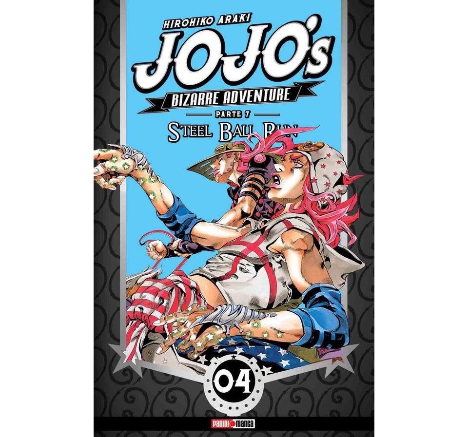 JOJO'S BIZARRE - STEELL BALL RUN N.4