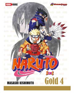 Colección Naruto Shippuden TCG. Caja con 18 sobres + Naruto Gold Edition N.4