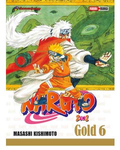 Colección Naruto Shippuden TCG. Caja con 18 sobres + Naruto Gold Edition N.6